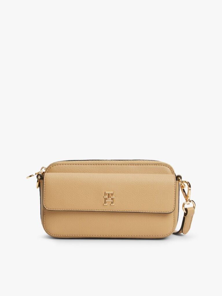 Beige Hilfiger Icon Crossbody Camera Bag  Women