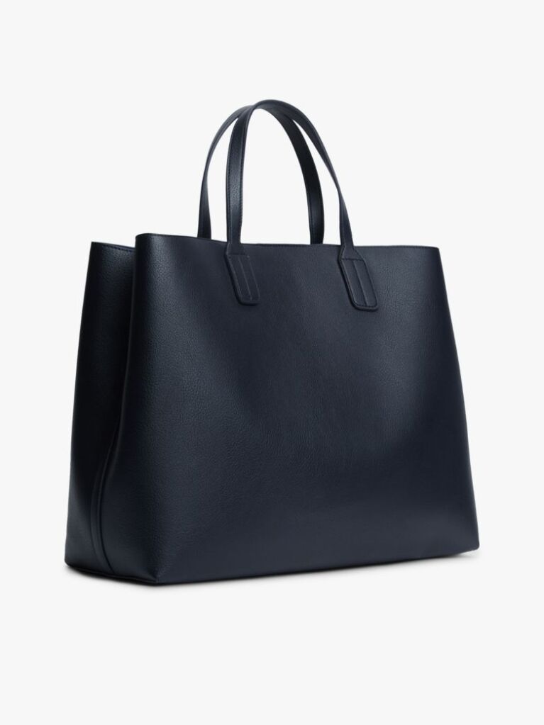 Blue Hilfiger Icon Pebble Grain Satchel  Women