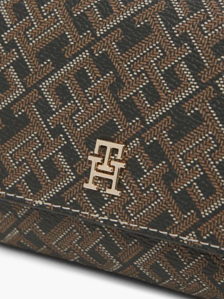 Multi Hilfiger Icon Print Trifold Wallet  Women