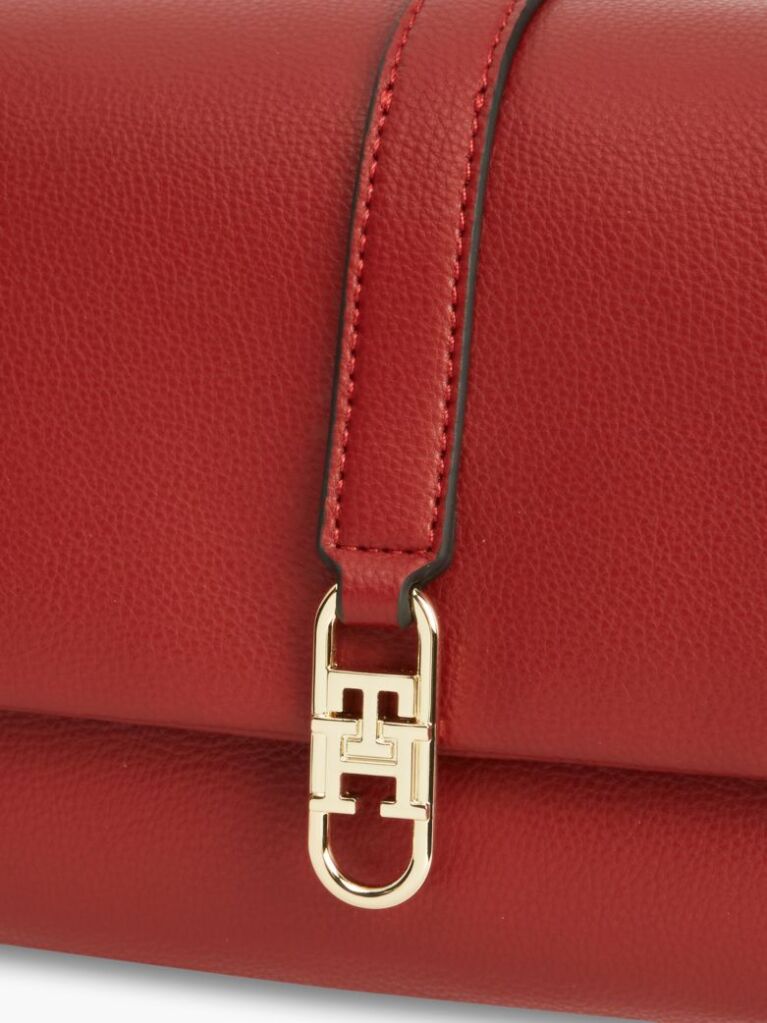 Red TH Monogram Convertible Crossbody Bag  Women