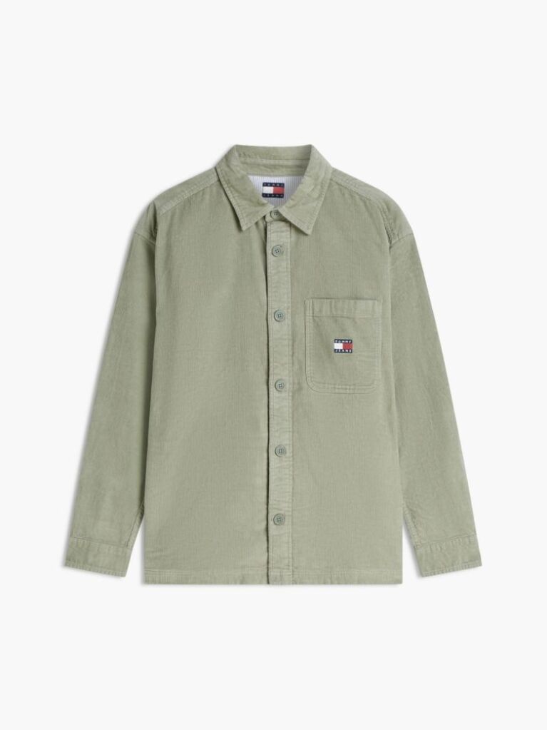Πράσινο Φαρδύ Overshirt  Άνδρες