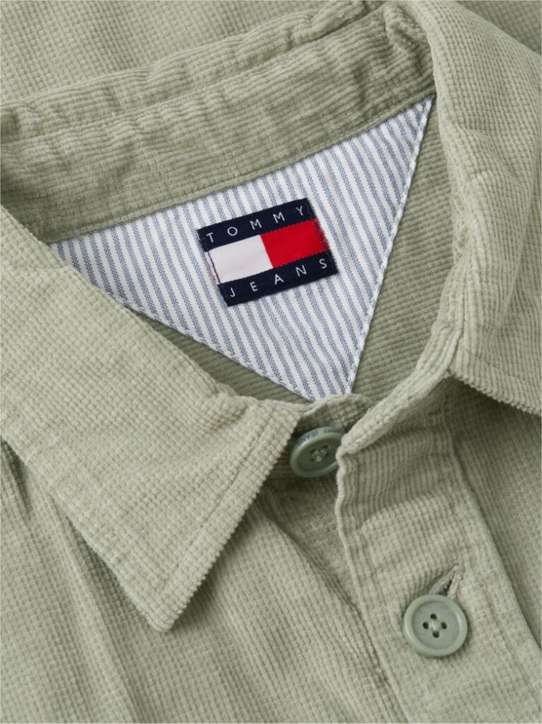 Πράσινο Φαρδύ Overshirt  Άνδρες