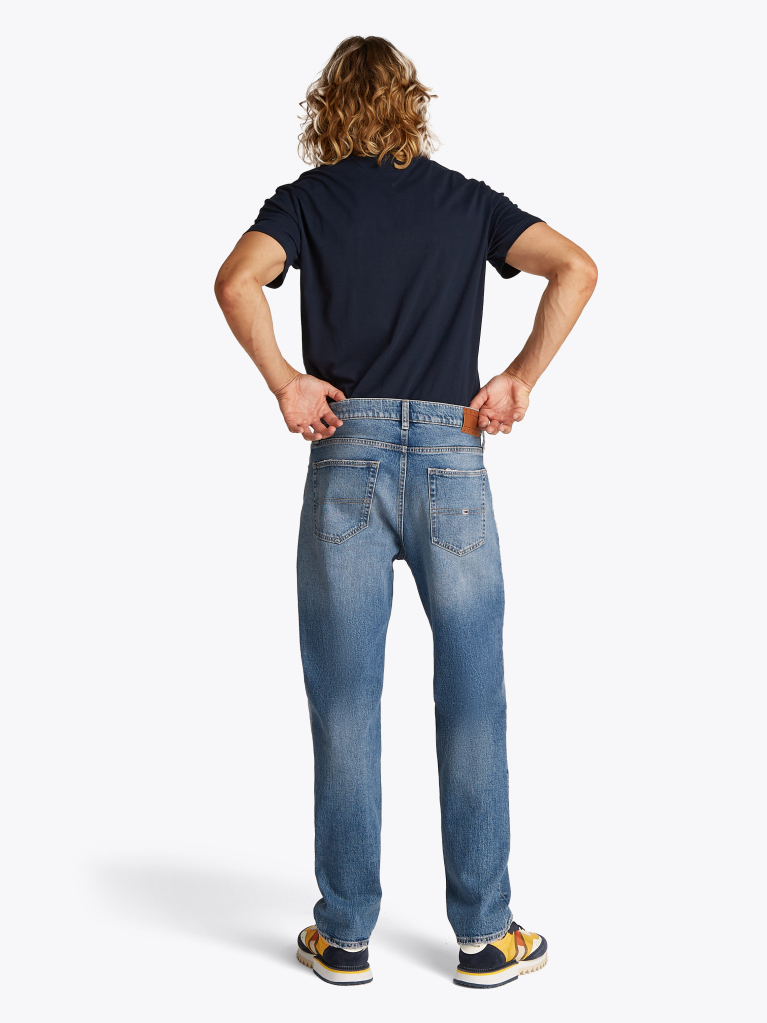 Denim Τζιν Σε Slim Ίσια Γραμμή  Άνδρες