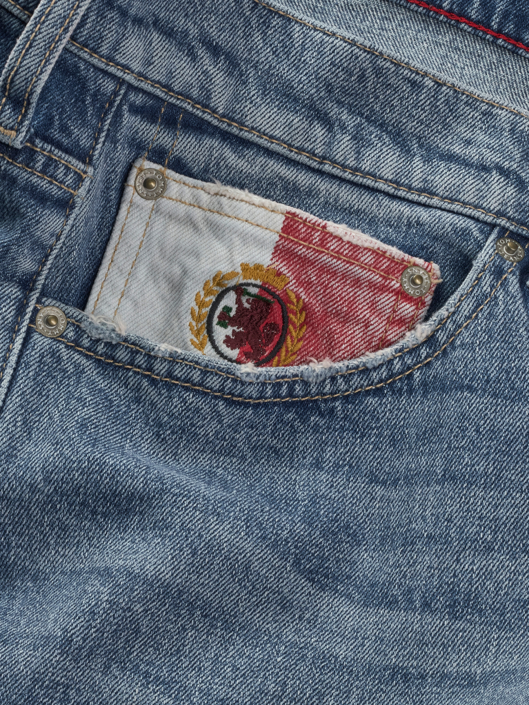 Denim Τζιν Σε Slim Ίσια Γραμμή  Άνδρες