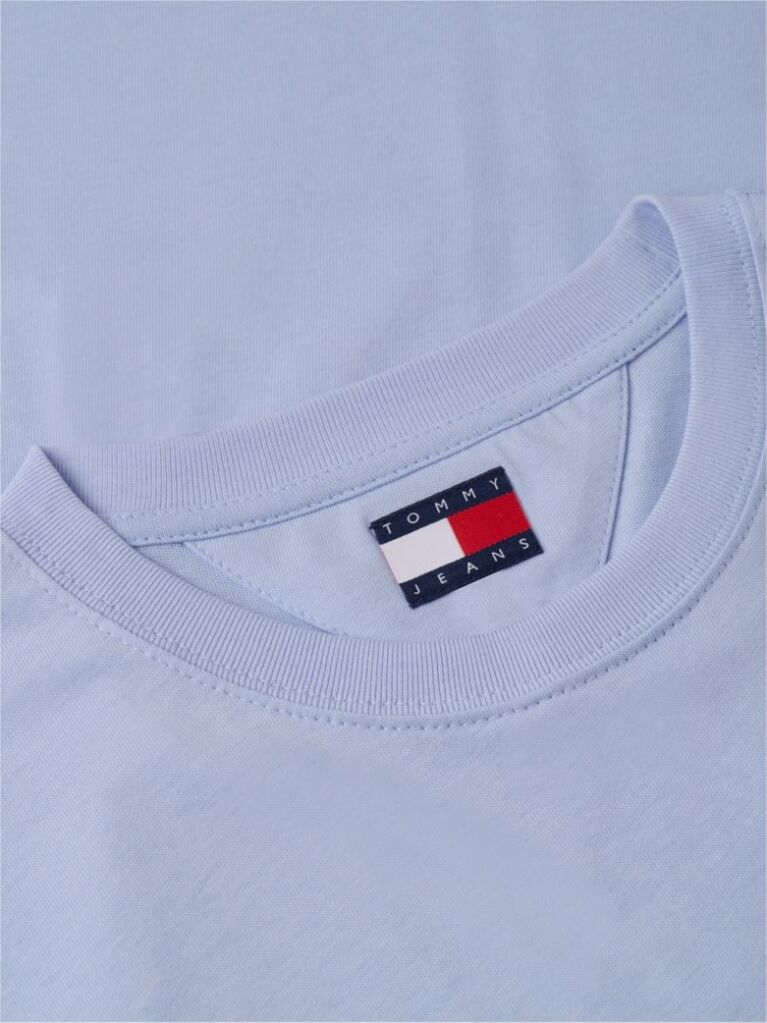 Blue Flag Badge Jersey Crew Neck T-Shirt  Men