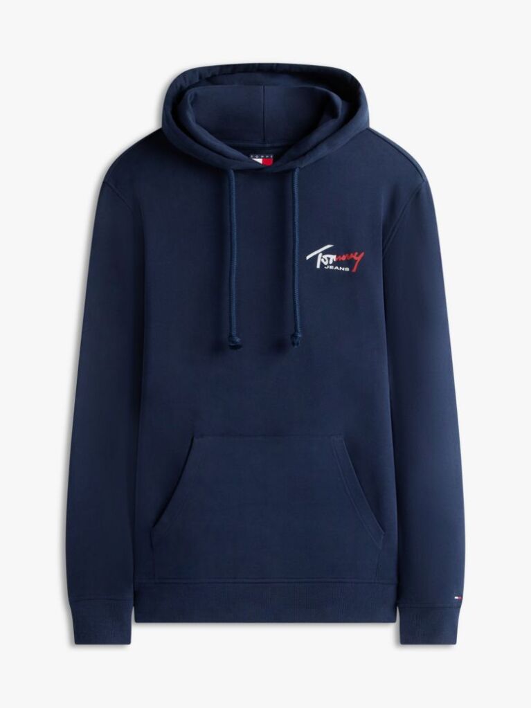 Μπλε Hoody Με Signature Λογότυπο  Άνδρες