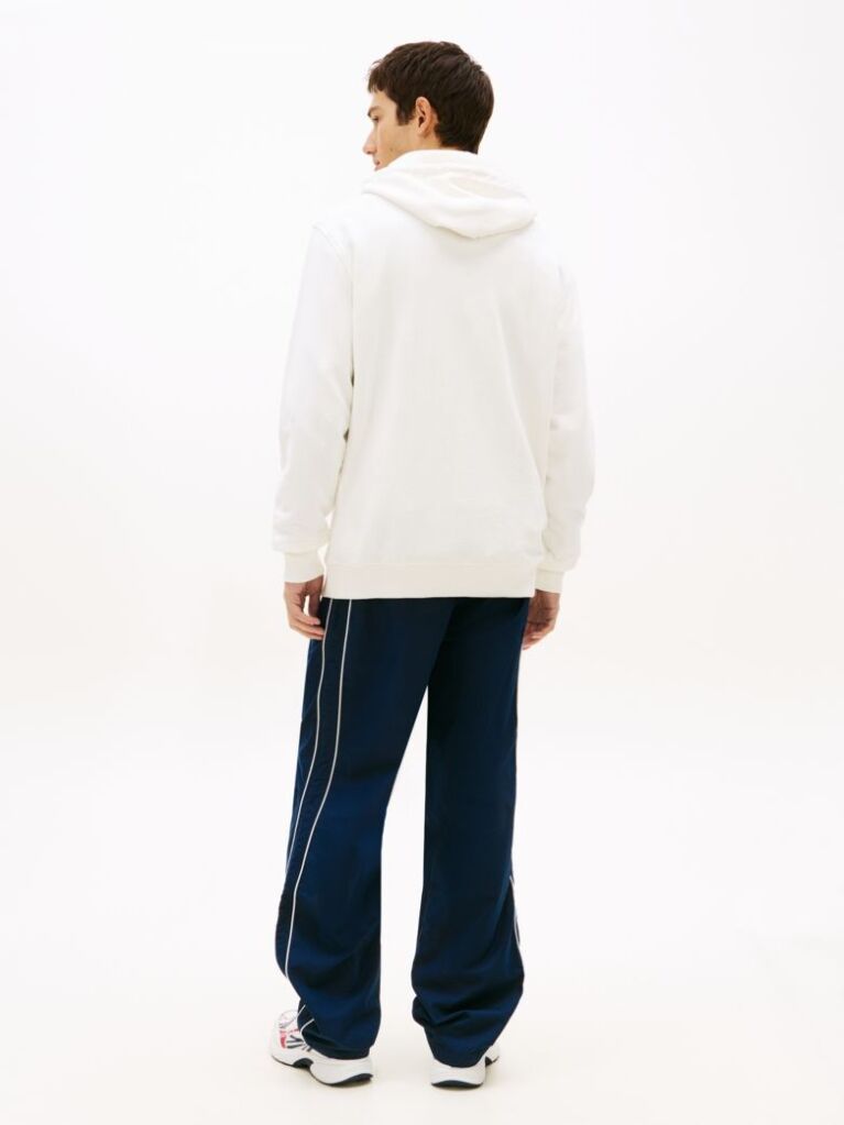 Άσπρο Hoody Με Signature Λογότυπο  Άνδρες