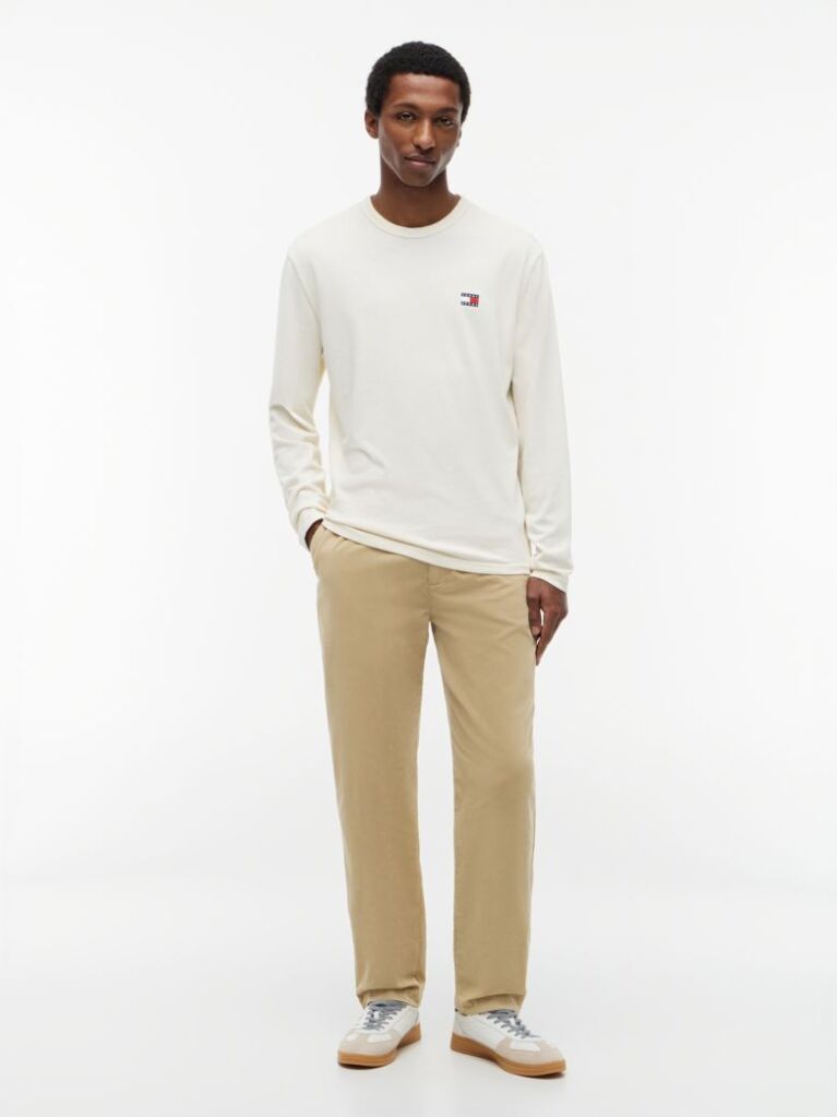 Beige Sonny Tapered Corduroy Trousers  Men