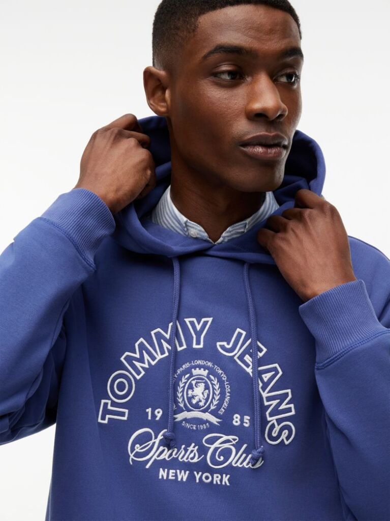 Blue Crest Logo Terry Hoody  Men