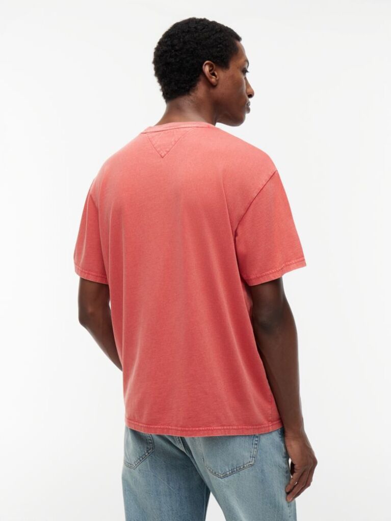 Red Repeat Logo T-Shirt  Men