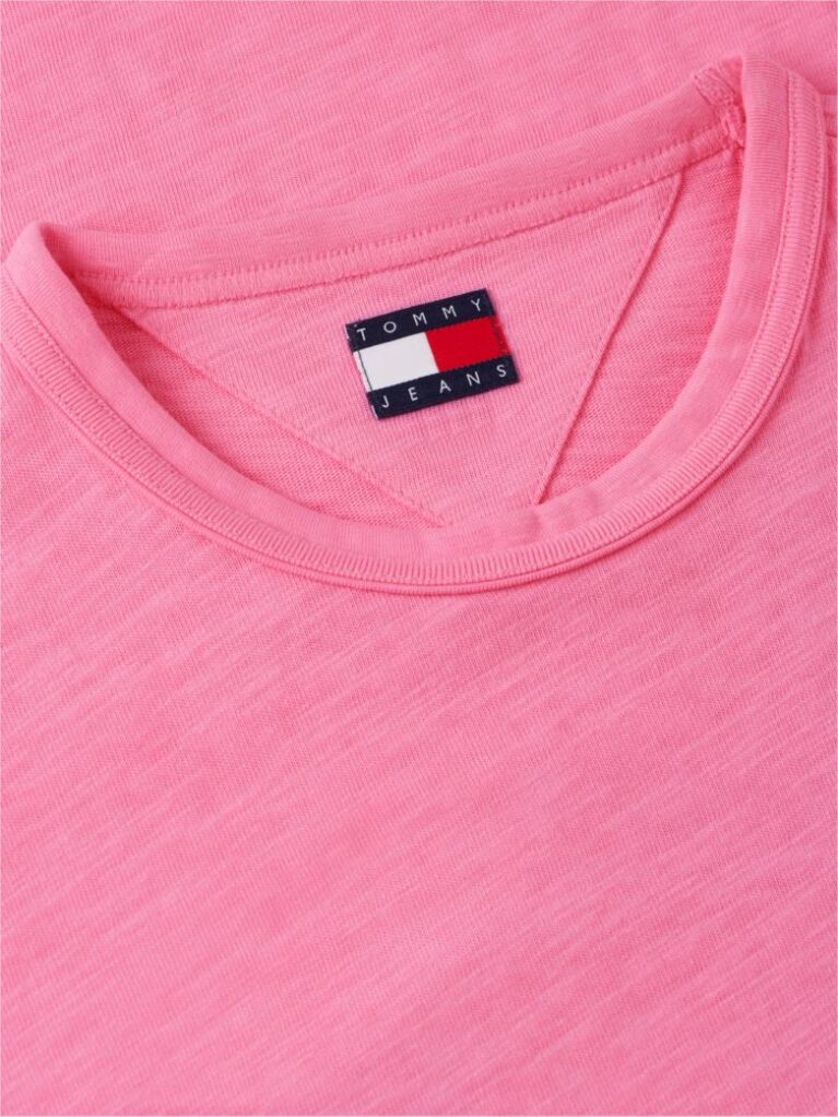 Pink Back Graphic Textured Relaxed T-Shirt  Men