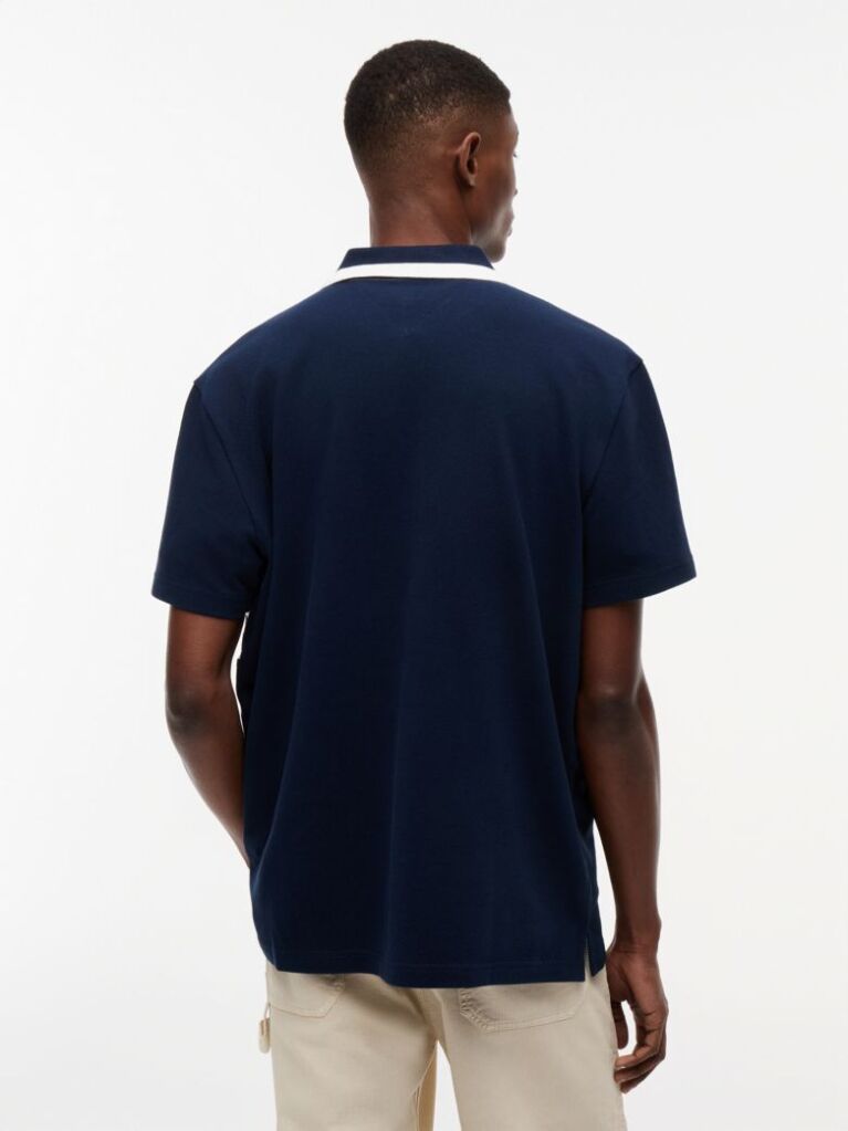 Multi Relaxed Fit Global Stripe Polo Shirt  Men