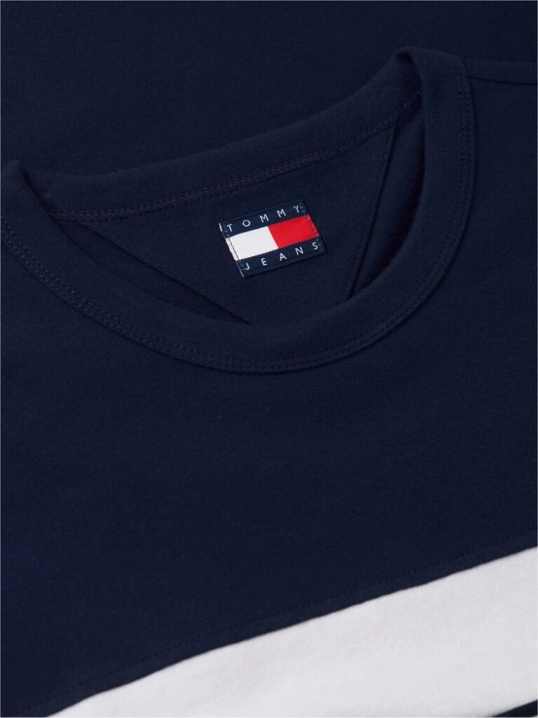 Μπλε T-Shirt Με Global Ριγέ Σχέδιο  Άνδρες