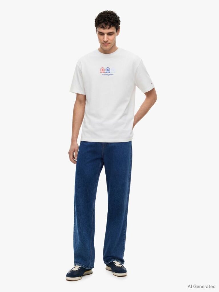Denim Jaimie Relaxed Straight Jeans  Men