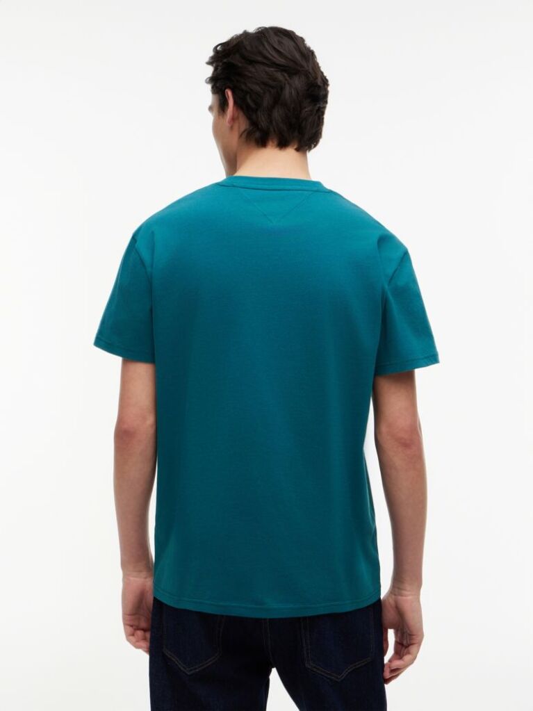 Πράσινο Βαμβακερό T-Shirt  Άνδρες