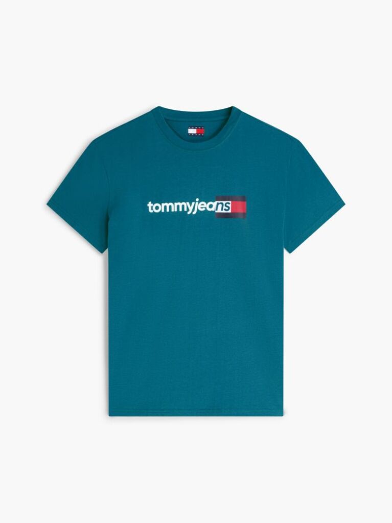Πράσινο Βαμβακερό T-Shirt  Άνδρες