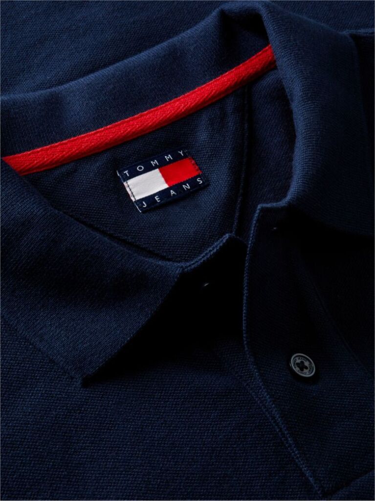 Blue Regular Fit Long Sleeve Polo Shirt  Men