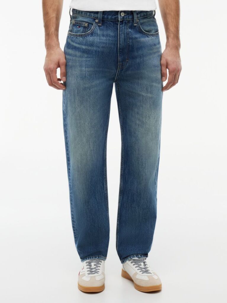 Denim Sonny Whiskered Regular Tapered Jeans  Men