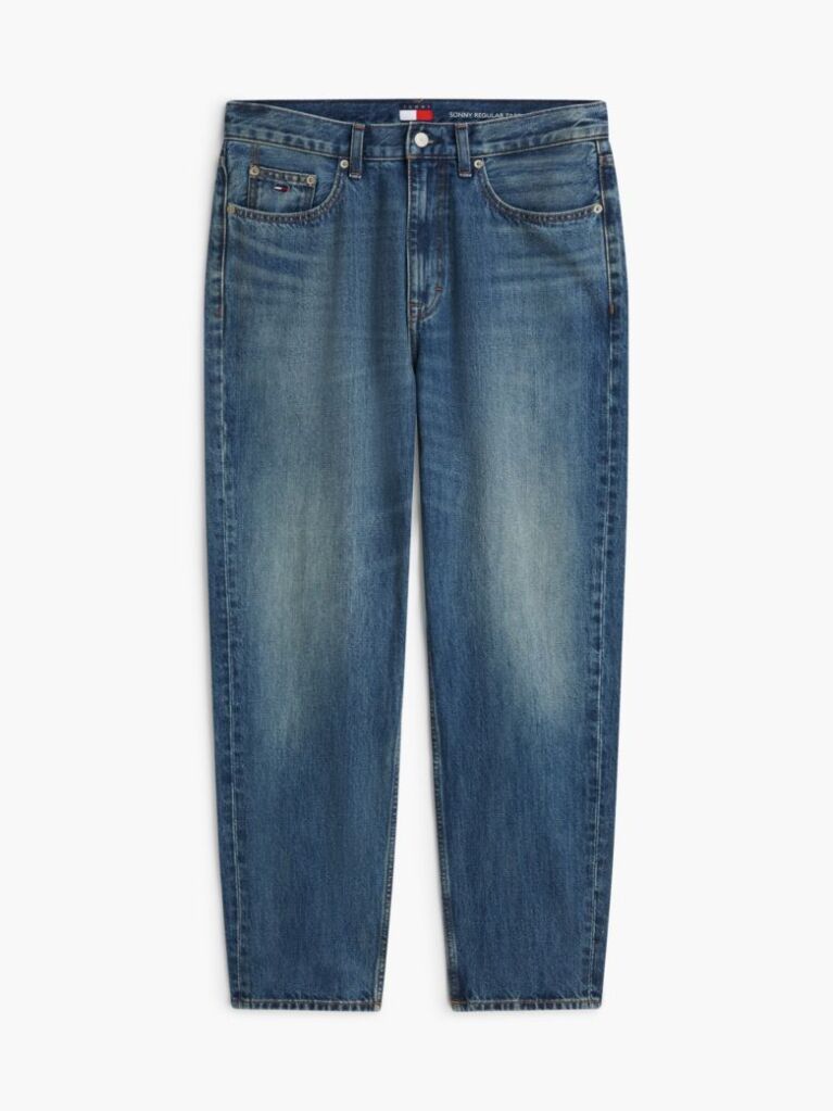 Denim Sonny Whiskered Regular Tapered Jeans  Men