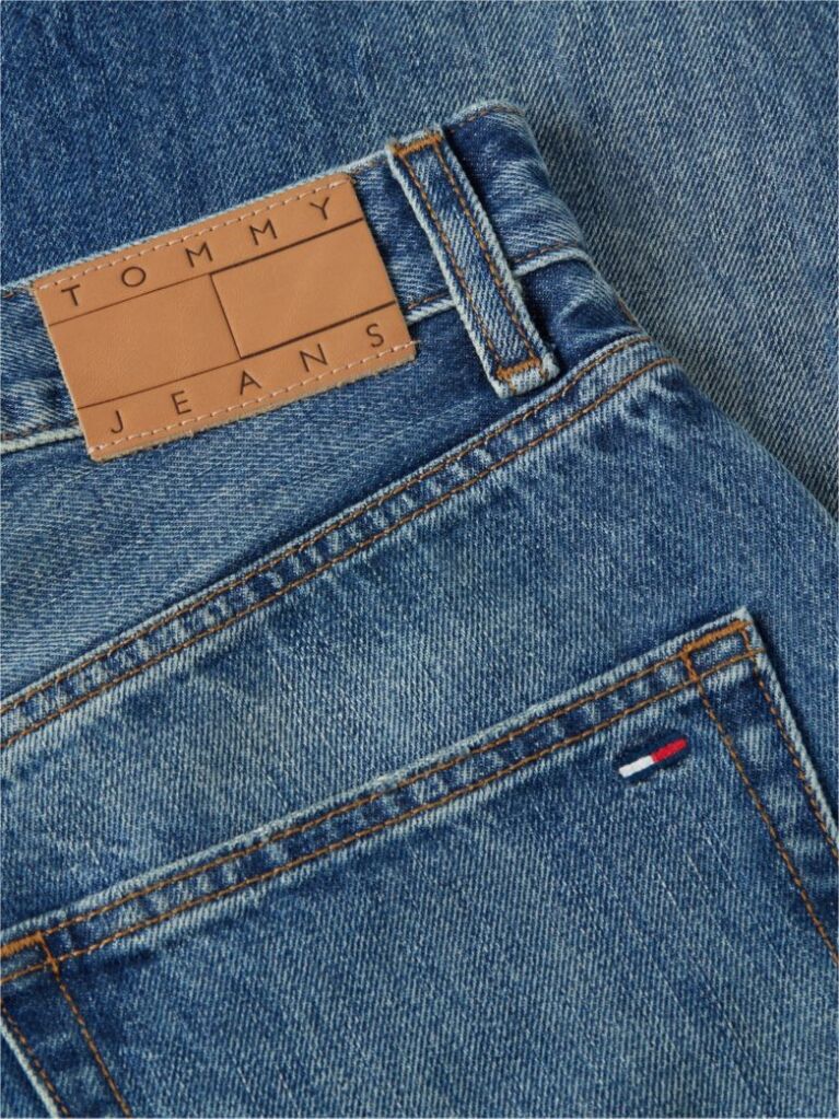 Denim Theo Distressed Loose Jeans  Men