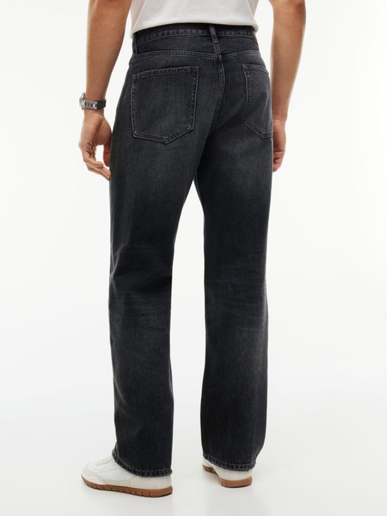 Denim Otis Straight Faded Black Jeans  Men
