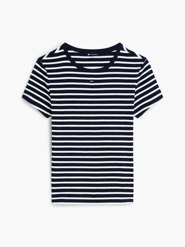 Multi Essential Ριμπ T-Shirt Σε Slim Γραμμή  Γυναίκες