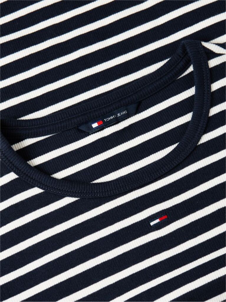 Multi Essential Ριμπ T-Shirt Σε Slim Γραμμή  Γυναίκες