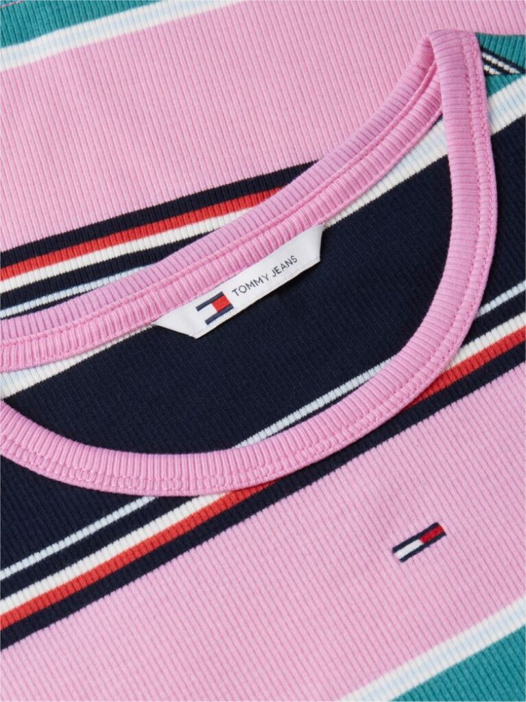 Multi Essential Ριμπ T-Shirt Σε Slim Γραμμή  Γυναίκες