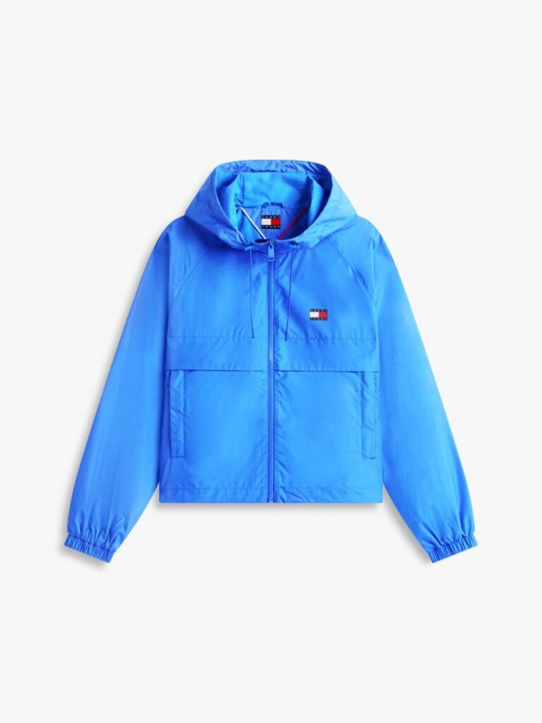 Blue Tommy Badge Windbreaker  Women