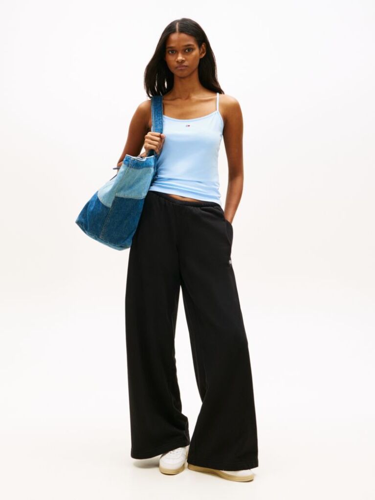 Blue Essential Strap Top  Women