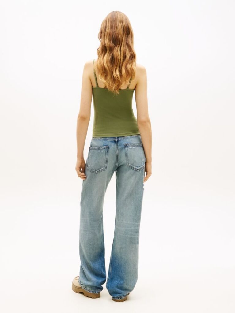 Green Essential Strap Top  Women