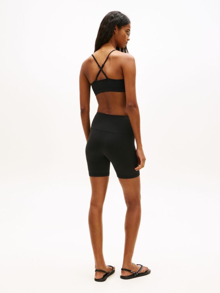 Μαύρο Bralette Τοπ Με Λογότυπο  Γυναίκες