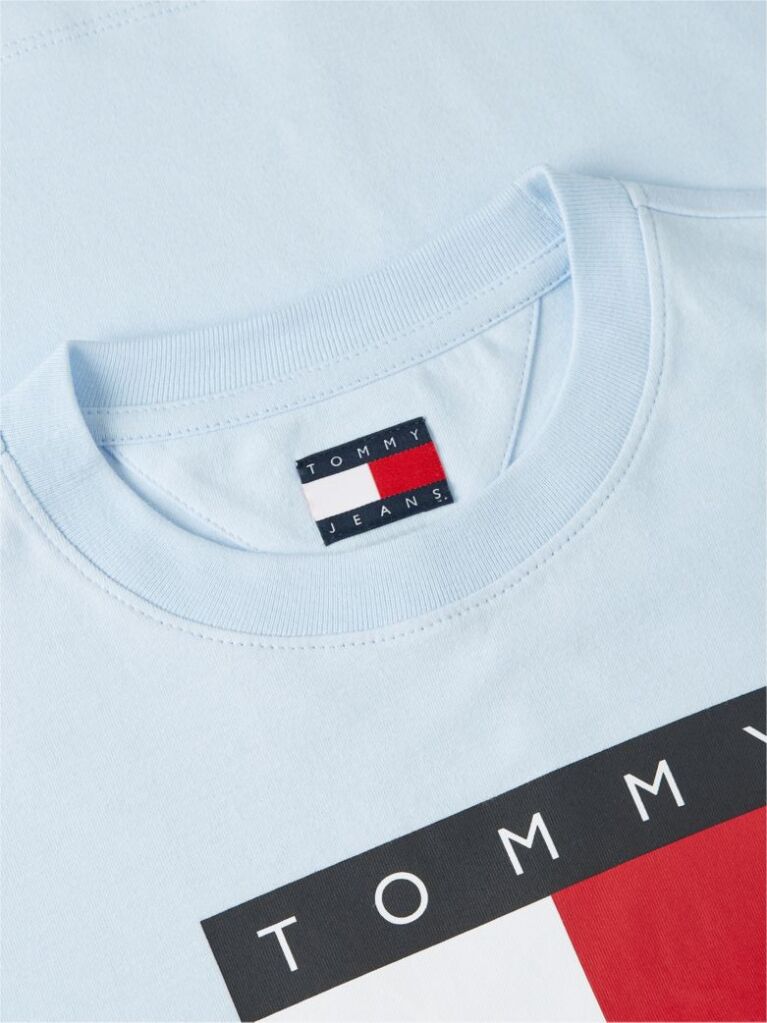 Blue Tonal Tommy Flag T-Shirt  Women