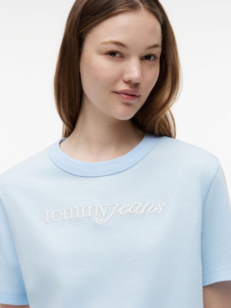 Blue Relaxed Jersey T-Shirt  Women