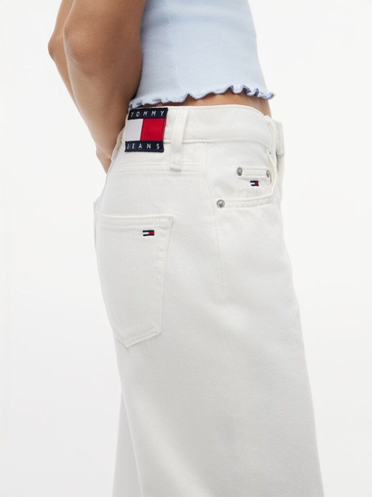 Denim Ψηλόμεσο Slim Τζιν Σε Ίσια Γραμμή  Γυναίκες