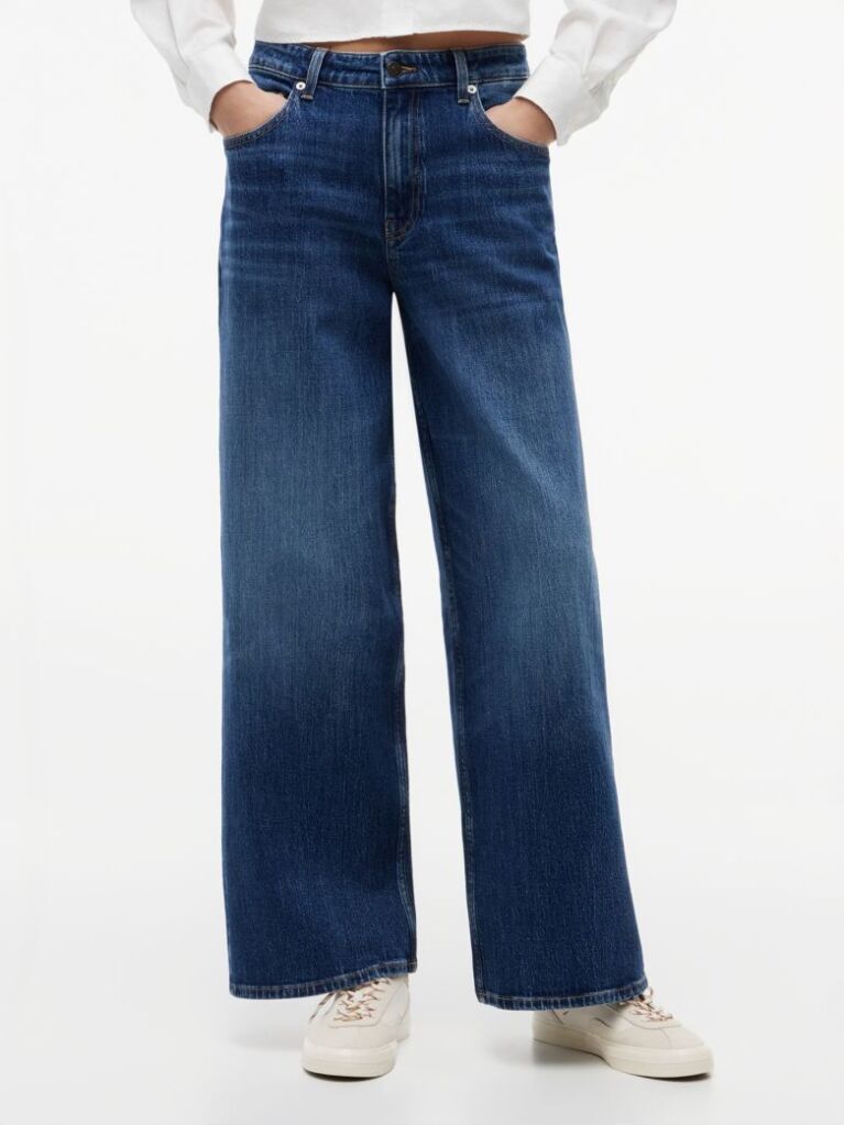 Denim Φαρδύ Τζιν Με Κανονική Μέση  Γυναίκες