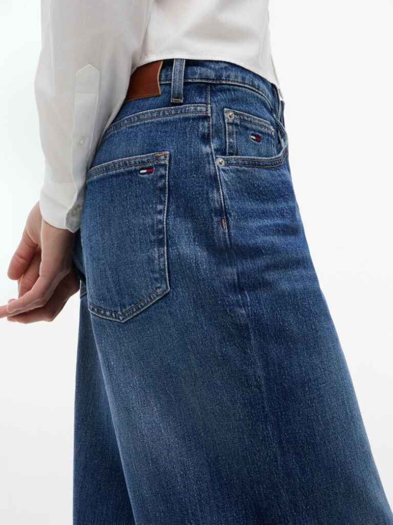 Denim Φαρδύ Τζιν Με Κανονική Μέση  Γυναίκες