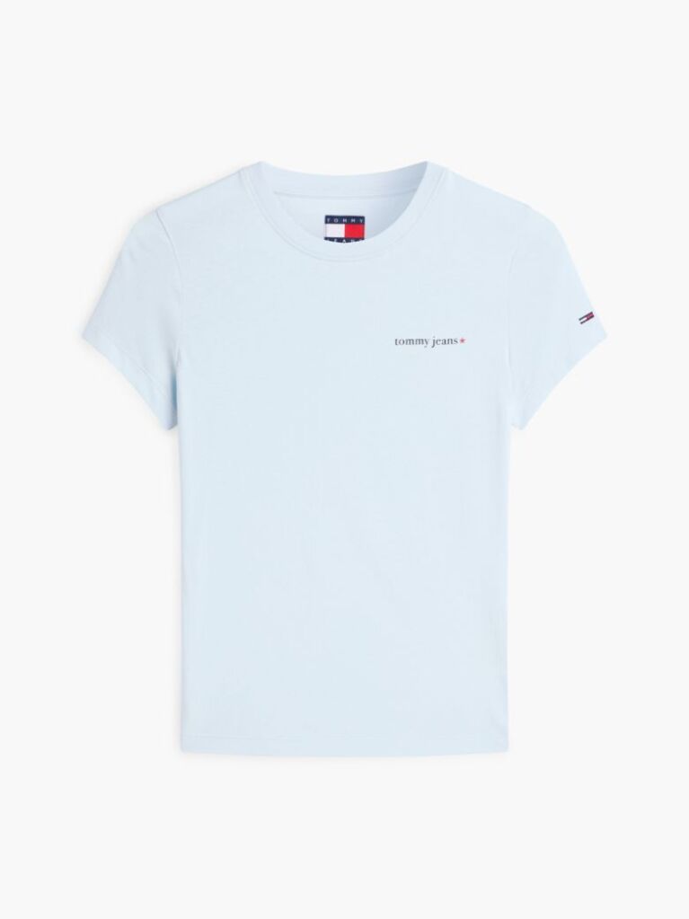 Blue Logo Slim Jersey T-Shirt  Women