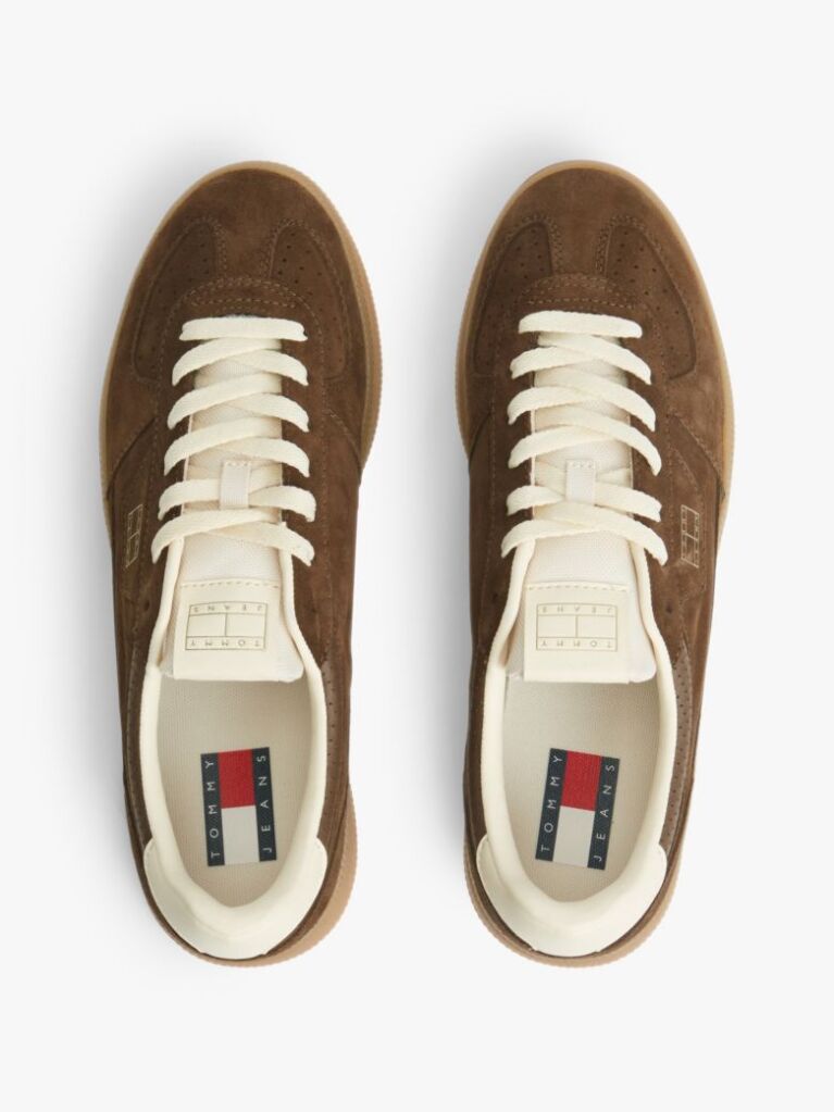 Καφέ The Greenwich Σουέτ Sneakers Με Λογότυπο  Άνδρες