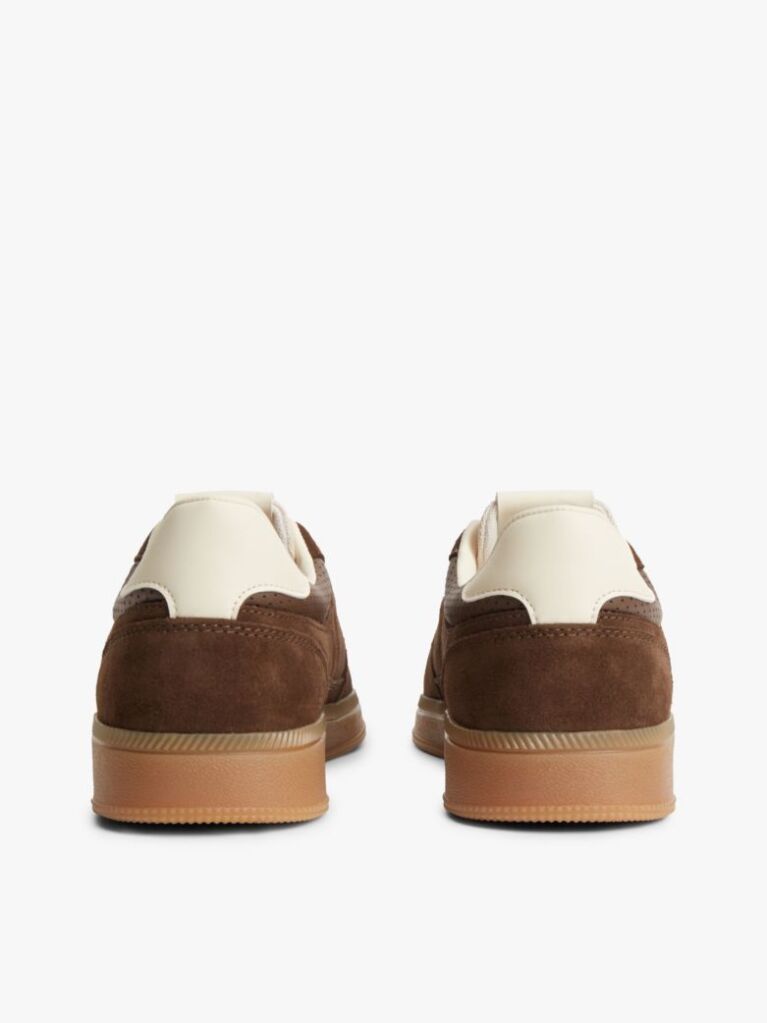 Καφέ The Greenwich Σουέτ Sneakers Με Λογότυπο  Άνδρες