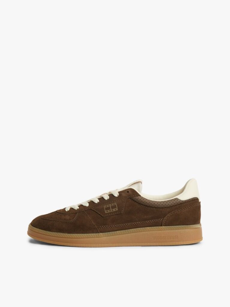 Καφέ The Greenwich Σουέτ Sneakers Με Λογότυπο  Άνδρες