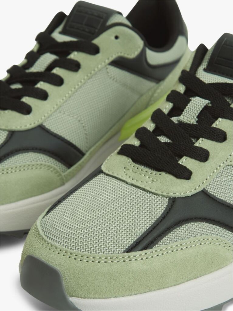 Πράσινο Sneakers Με Υφασμάτινα Πάνελ  Άνδρες