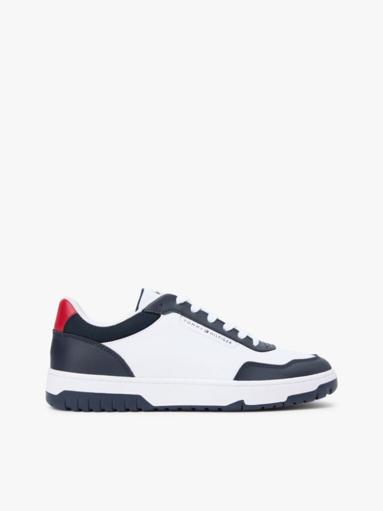 Μπλε Δερμάτινα Basketball Sneakers  Άνδρες