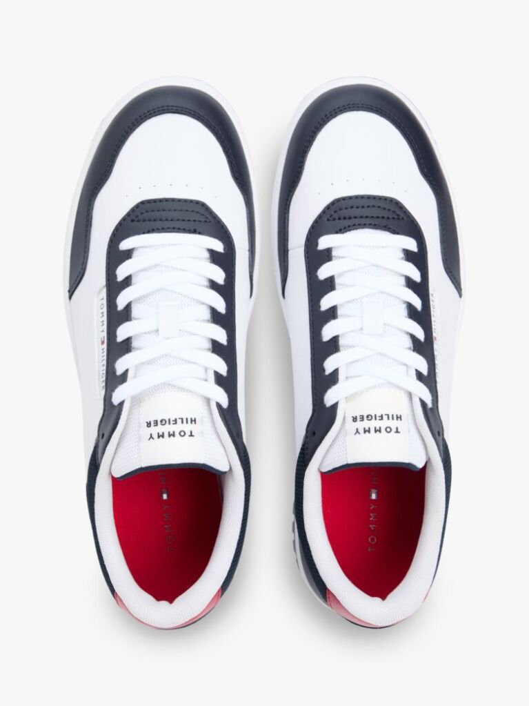 Μπλε Δερμάτινα Basketball Sneakers  Άνδρες