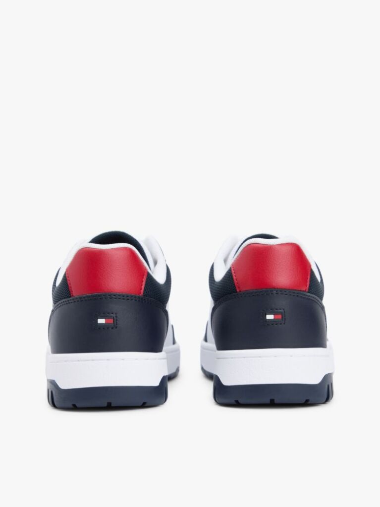 Μπλε Δερμάτινα Basketball Sneakers  Άνδρες