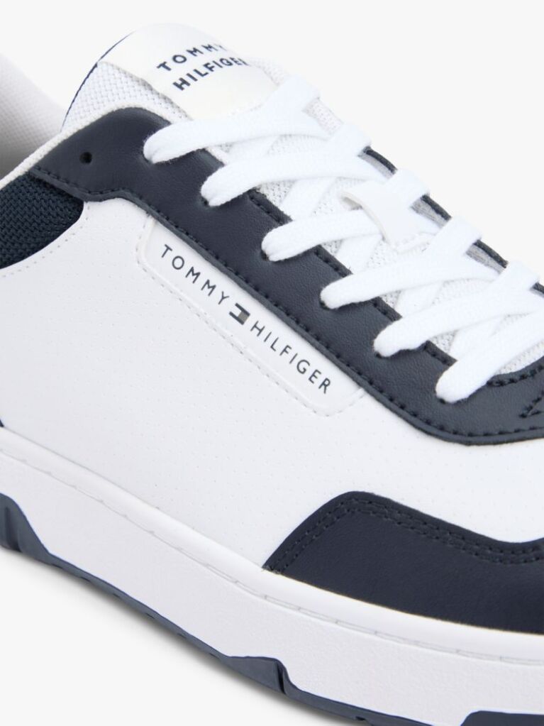 Μπλε Δερμάτινα Basketball Sneakers  Άνδρες