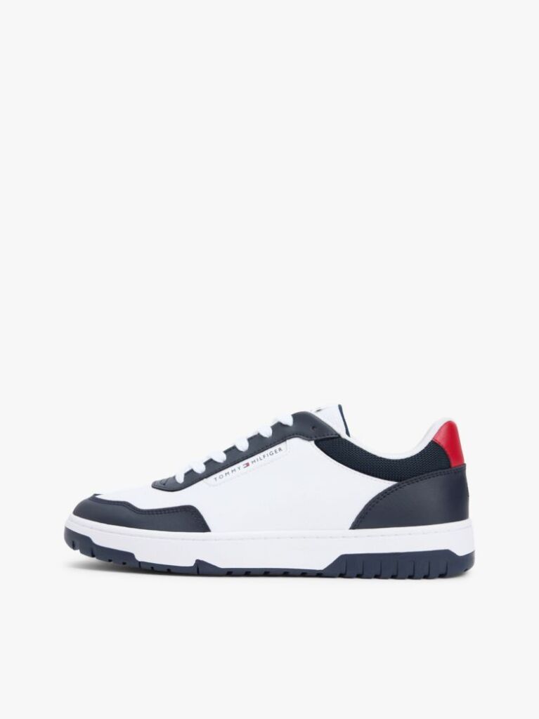 Μπλε Δερμάτινα Basketball Sneakers  Άνδρες