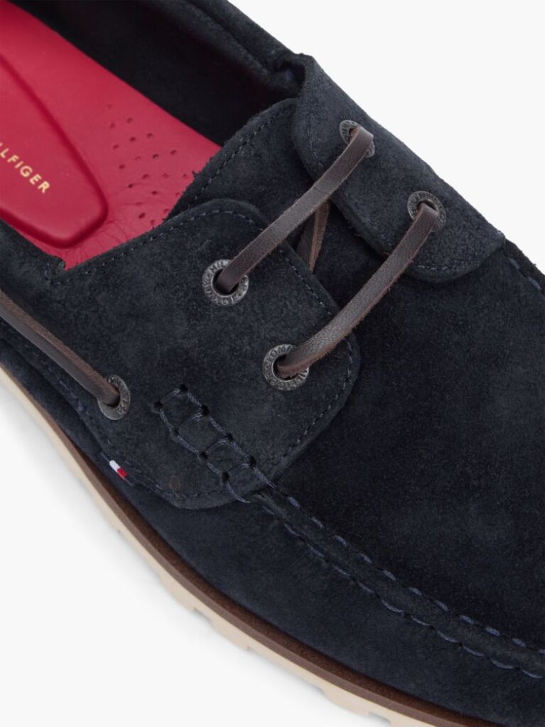 Blue Suede Cleat Lightweight Boat Shoes  Men
