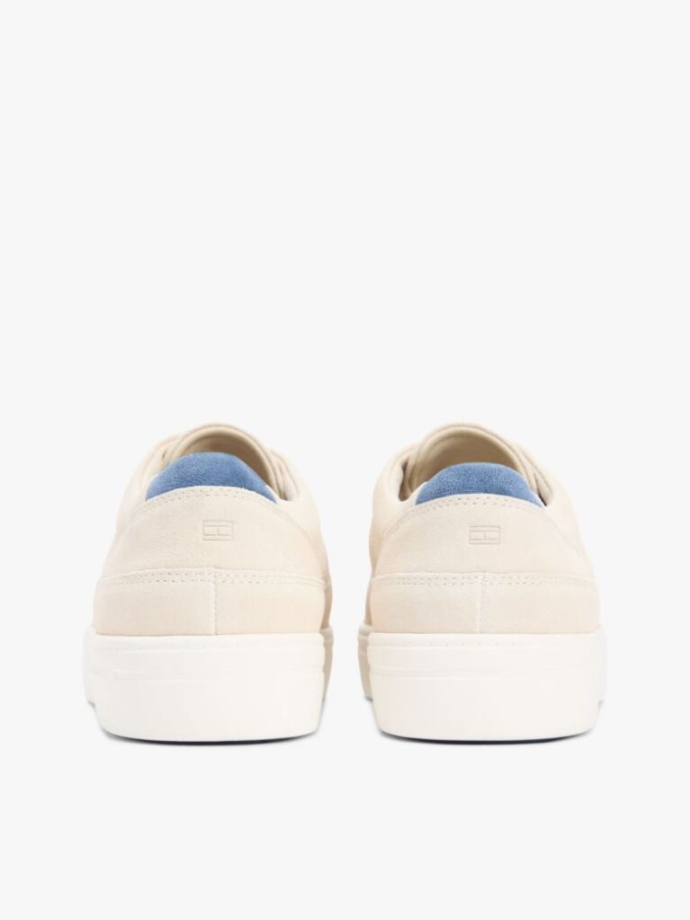Beige Lightweight Suede Cupsole Hybrid Shoes  Men