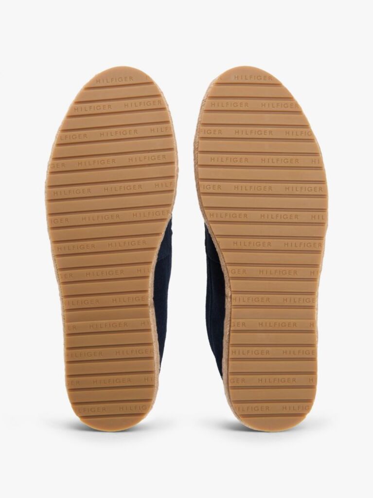 Blue Suede Flexible Sole Espadrilles  Men